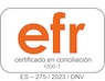 Certificado en conciliación EFR Hispasat